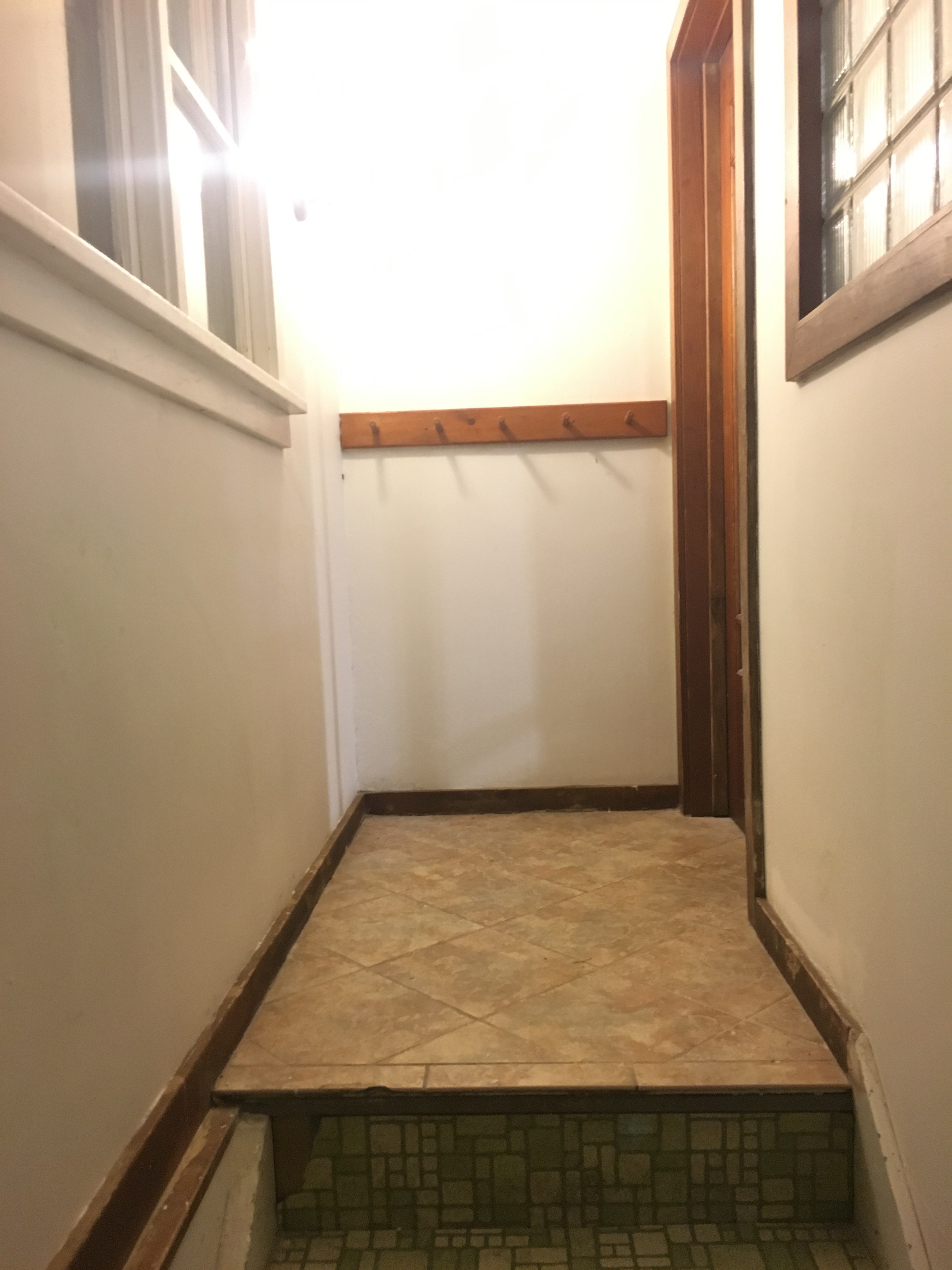 Backdoor entry way